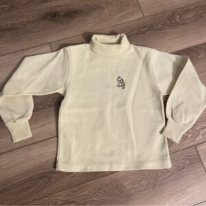 Vintage 1960s Sears Yellow Disney Winnie the Pooh Collection Kid 4-5 Turtleneck
